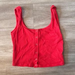 Never worn! Red Crop Top!